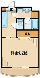 ハイツ浜IIの物件間取画像